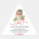 Search for hot chocolate stickers Merry christmas