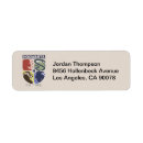 Search for harry potter return address labels Gryffindor