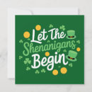 Search for shenanigans invitations Patricks