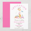 Search for character birthday invitations Girl