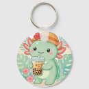Search for green tea key rings Boba