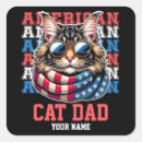 Search for cat fourth of july stickers Stars and stripes