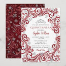 Search for christmas quinceanera invitations Snowflakes