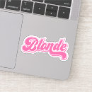 Search for blond stickers For her