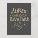 Search for believe vertical postcards Pray