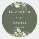 Search for favour wedding stickers Sage green