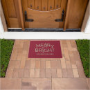 Search for cute doormats Red