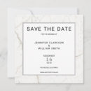 Search for marble save the dates White