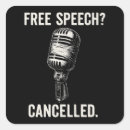 Search for free speech stickers Cancel culture