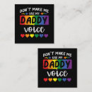 Search for funny gay business cards Rainbow