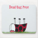 Search for funny bug mouse mats Cute