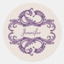 Search for purple damask stickers Stylish