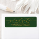 Search for graduation gold return address labels Simple