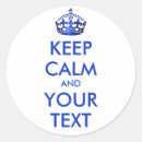 Search for white crown stickers Keep calm
