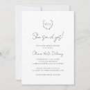 Search for wreath bridal shower invitations Elegant