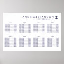 Search for nautical wedding seating charts Blue