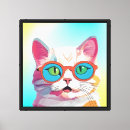 Search for cat wearing glasses art Animals