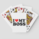 Search for employee playing cards Red