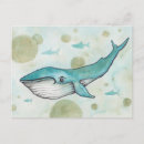 Search for blue whale postcards Ocean