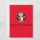 Search for penguin valentines day cards Bird