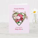 Search for step mom birthday cards Heart
