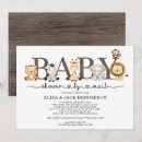 Search for tiger baby boy shower invitations Safari