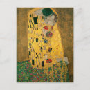 Search for gustav klimt postcards Kiss