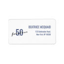 Search for 50th return address labels Fifty