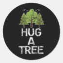 Search for tree hugger stickers Vegan