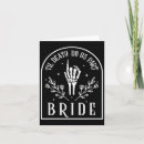 Search for gothic wedding cards Skeleton