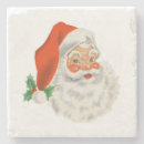 Search for retro christmas coasters Santa claus