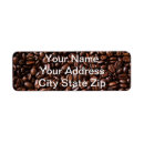 Search for latte return address labels Cappucino
