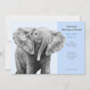 Search for african elephant invitations Wildlife
