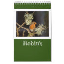 Search for robin bird calendars Wildlife
