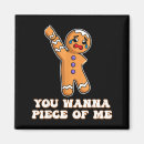 Search for gingerbread man magnets Heart