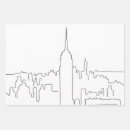 Search for york wrapping paper Black and white