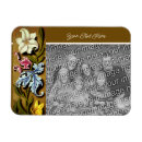 Search for bordered photo magnets For her