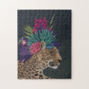 Search for leopard puzzles Jungle
