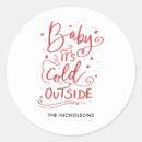 Search for casual script stickers Red