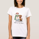 Search for dachshund through the snow tshirts Xmas
