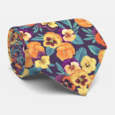 Search for violet floral ties Botanical
