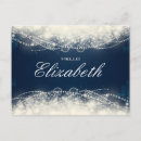 Search for dark blue postcards Elegant