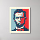Search for abraham canvas prints Lincoln