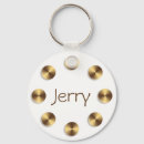 Search for circle design key rings Gold