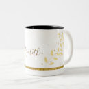 Search for gold font mugs Girly
