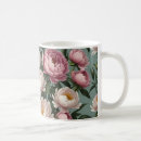 Search for pink peony flower mugs Nature