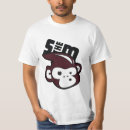 Search for monkey mens tshirts Music
