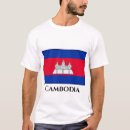 Search for cambodia tshirts Cambodian flag