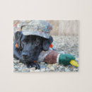 Search for hunting dog puzzles Black lab