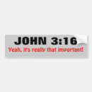 Search for eternal life bumper stickers Saviour